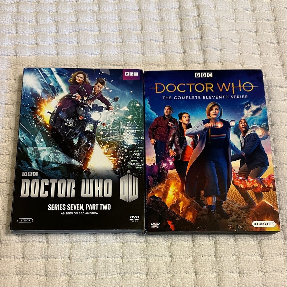 Doctor Who Series Seven Part 2 New Sealed and Complete Series Eleven DVD Sets